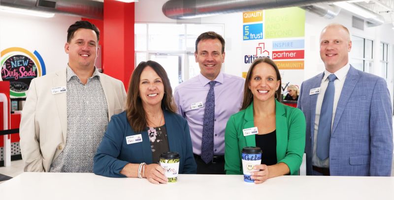 Mortgage team in lobby 2